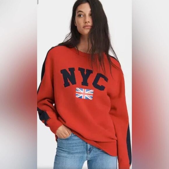 RAG & BONE NYC TERRY CLOTH SWEATER SIZE S/P - Picture 1 of 5